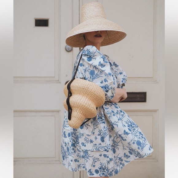 HUNTER BELL Dresses & Skirts - Hunter Bell Jenkins Dress in Blue Gardenia